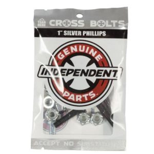 Genuine Parts Phillips Hardwar Silver1" Tornillos