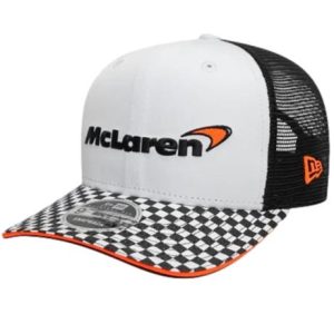 McLaren Checkered Visor 9Fifty Gorra White