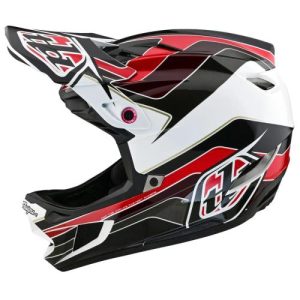 Cascos D4 Polyacrylite Block Charcoal Red