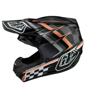Cascos SE4 Polyacrylite Helmet Warped Black / Copper
